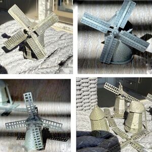 6 windmill thimbles collectibles